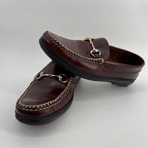 TB Phelps Castaway Bit Loafer Mens 8.5W Brown Leather Horsebit Driver